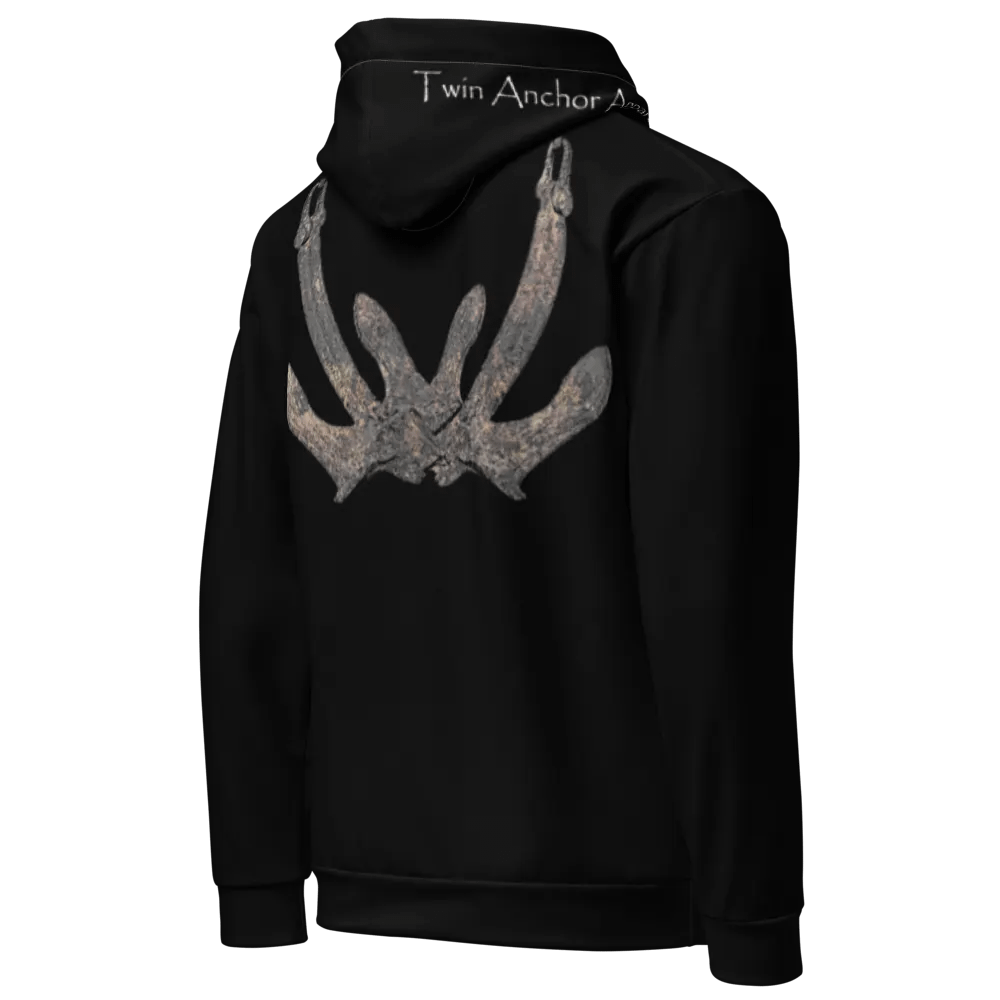 Black Anchor Hoodie product image (6)