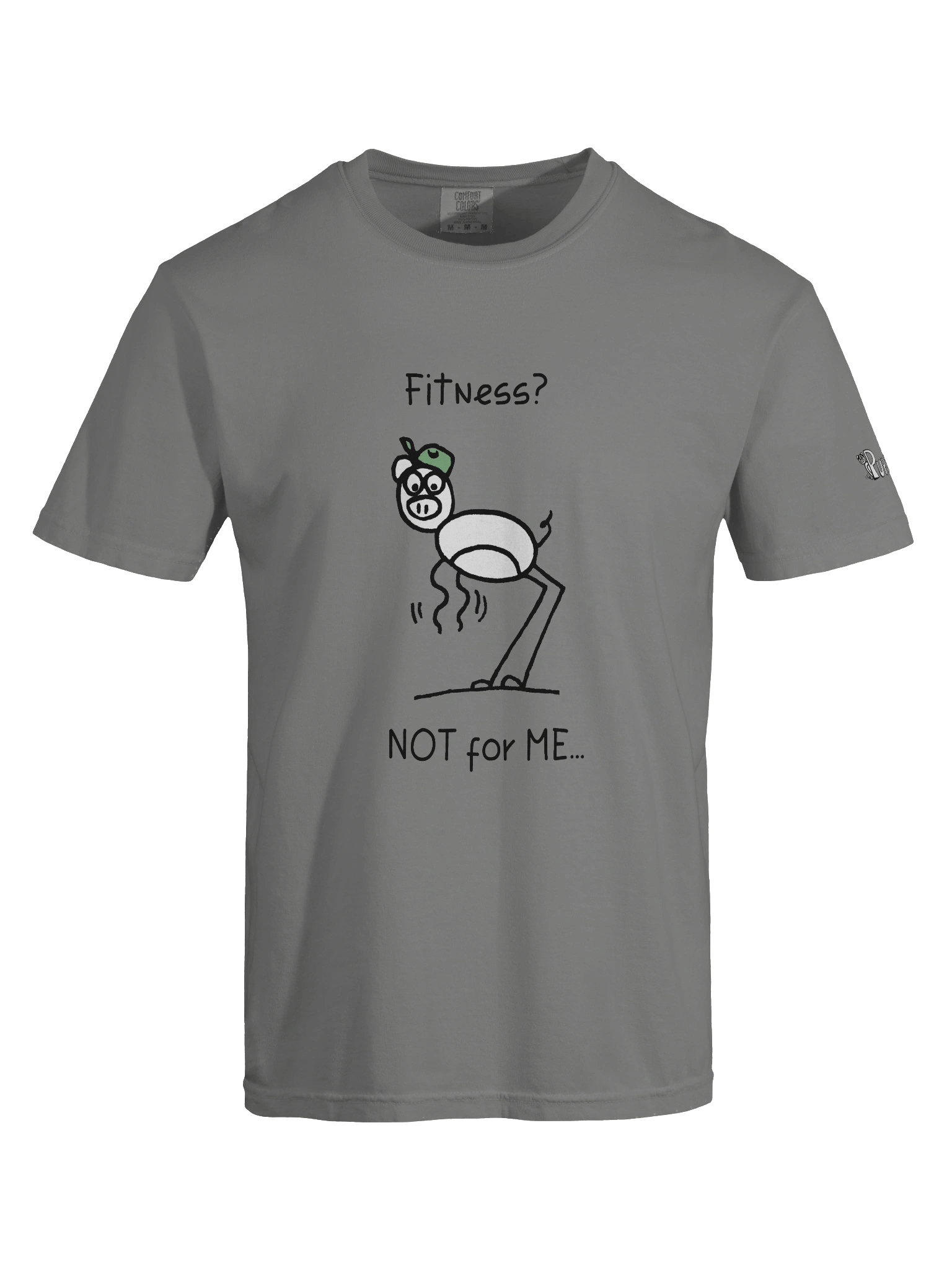 'Fitness? not for Me' Pupsies! Heavyweight T-Shirt product image (75)