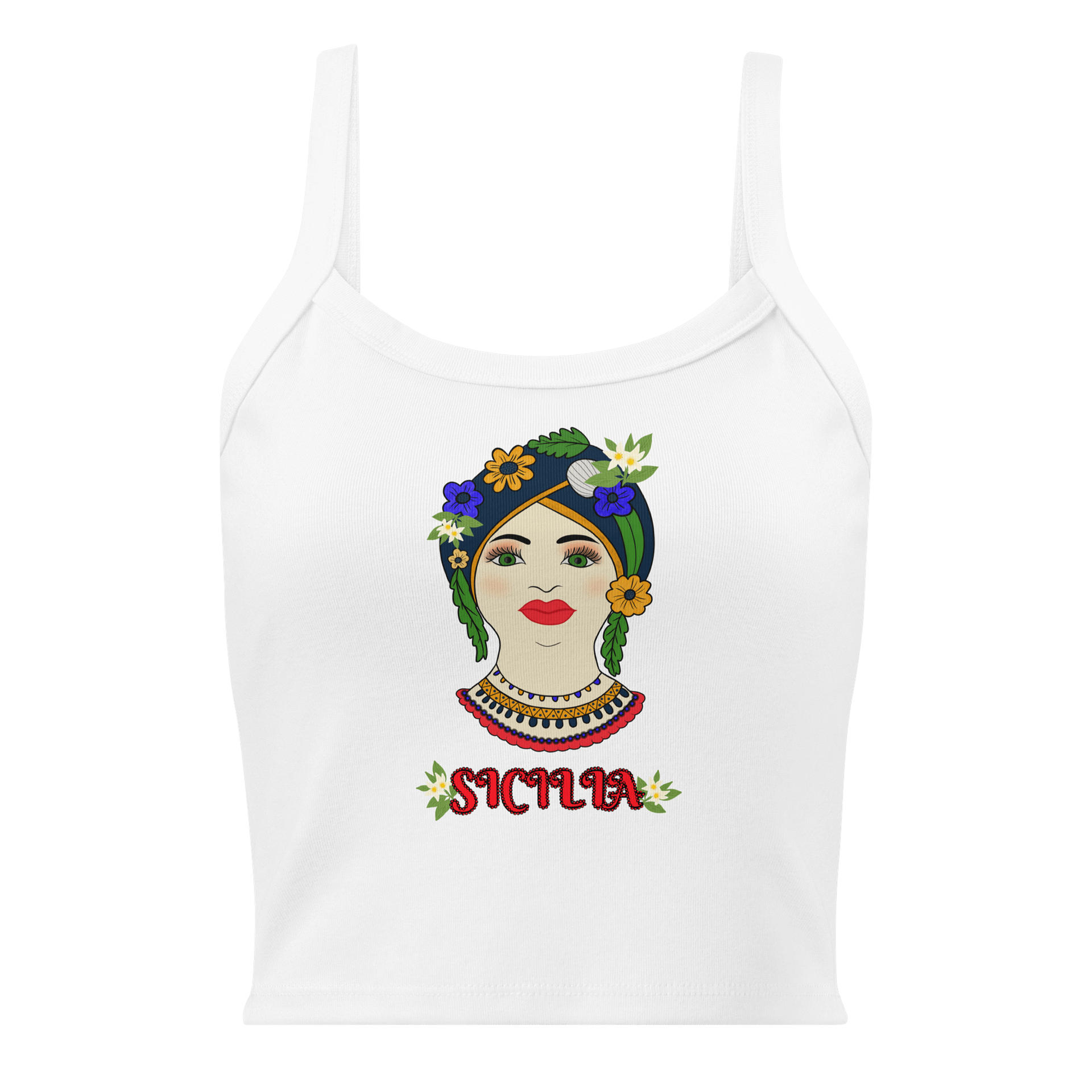 Sicilia Floral Goddess Tank product image (21)