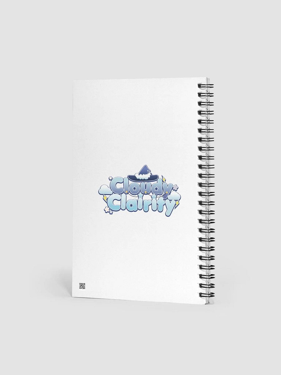 CloudyClairity 2.0 Spiral Notebook product image (2)