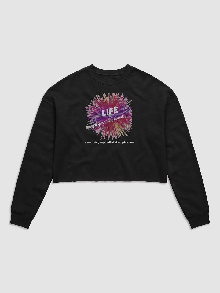 Bella+Canvas Women's Fleece Crop Sweatshirt product image (1)