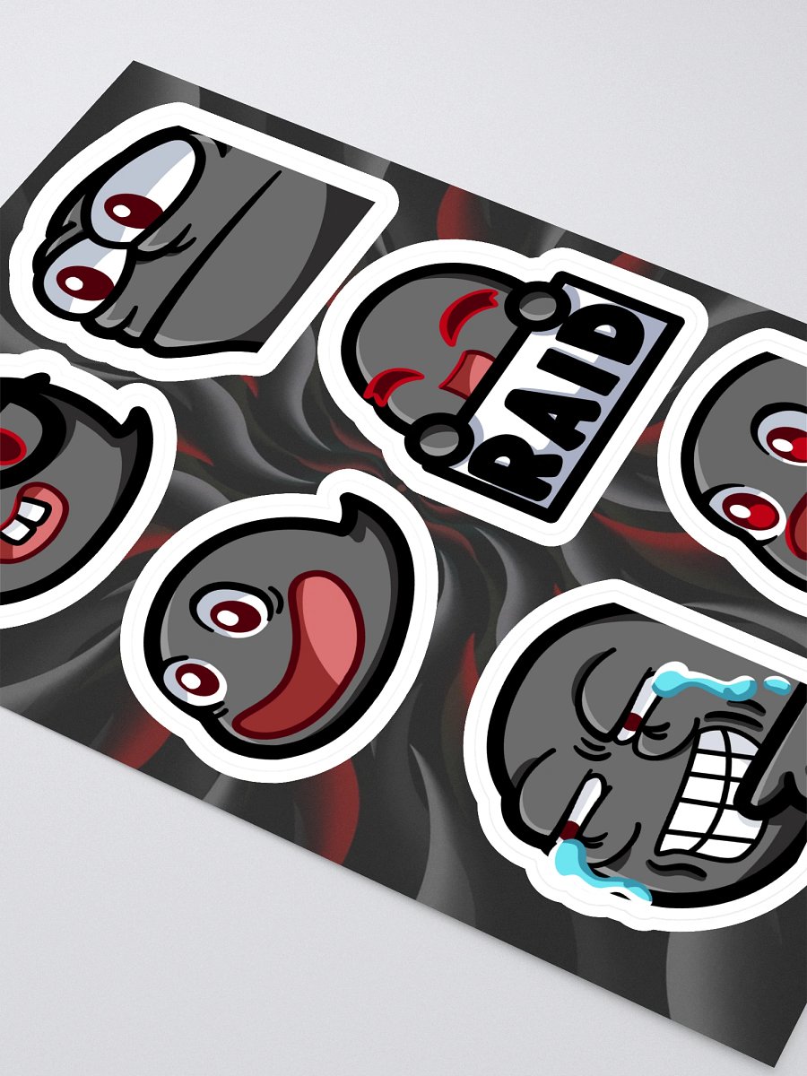 Emote Sticker Sheet 7 product image (4)