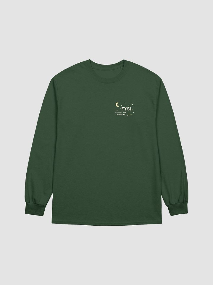 Evergreen long sleeve cotton t-shirt product image (1)