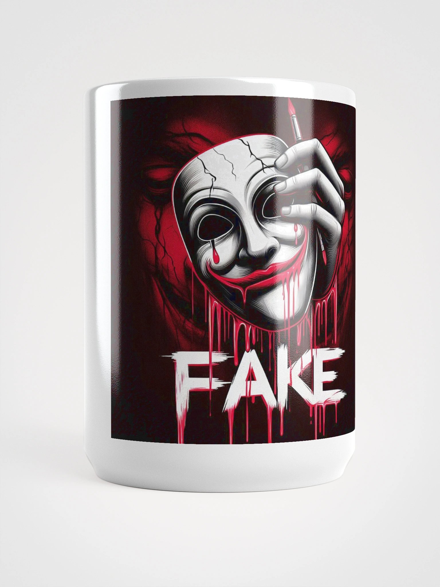 Sinister Smile White Glossy Mug product image (5)