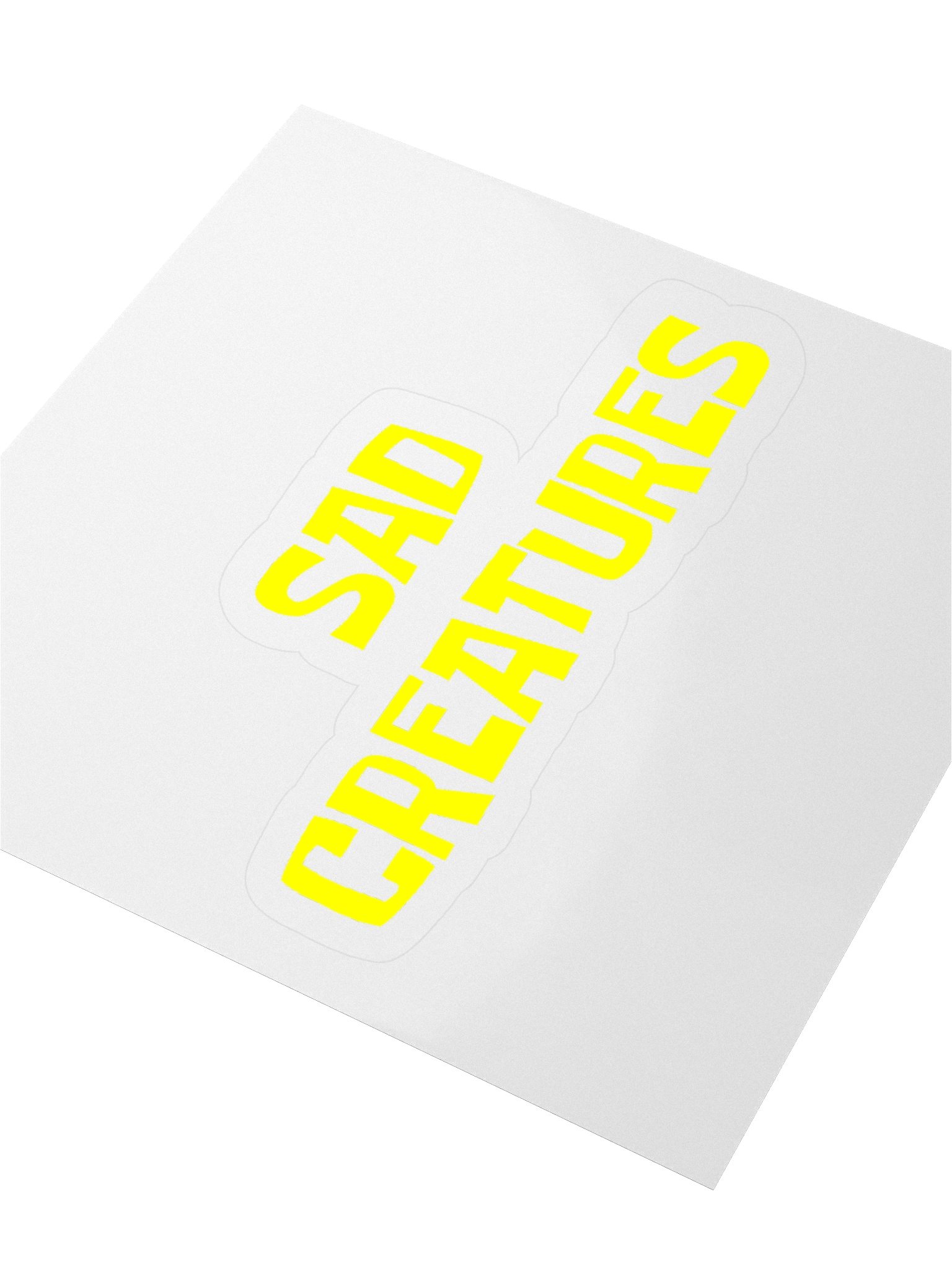 Sad Creatures Sponge Sticker product image (7)