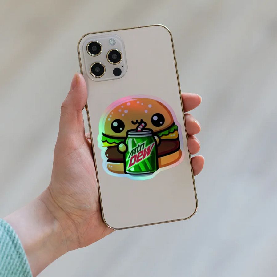 Burger Buddy Holographic Sticker Sheet product image (8)