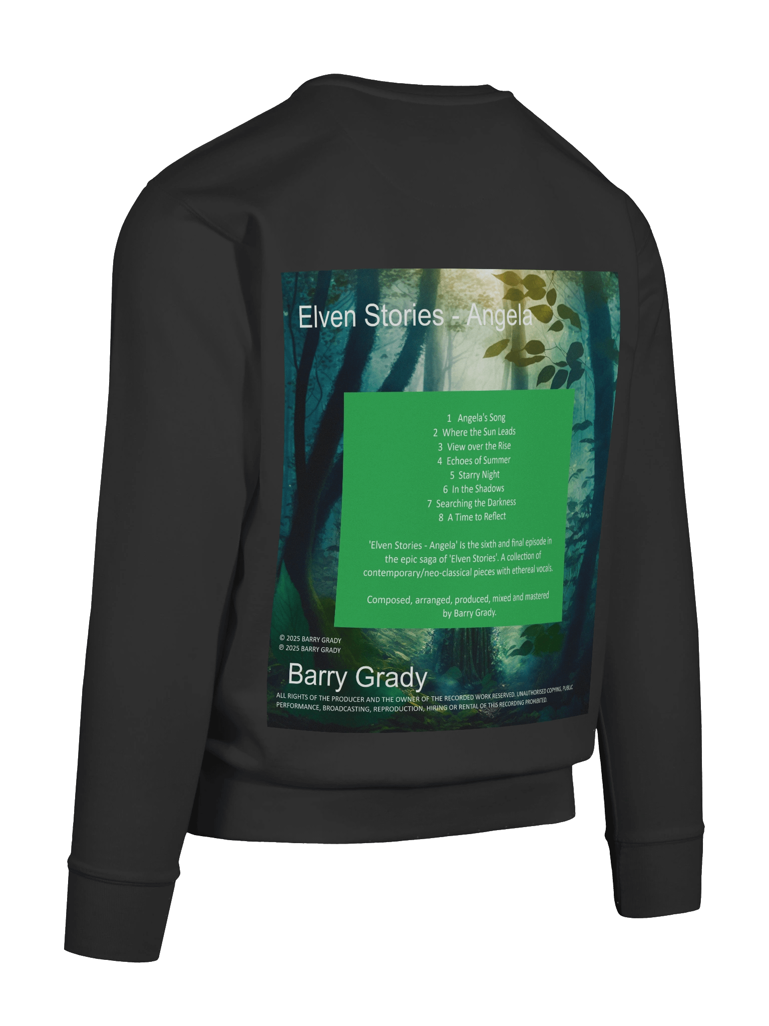 'Elven Stories - Angela' Album Cover Premium Sweatshirt product image (124)
