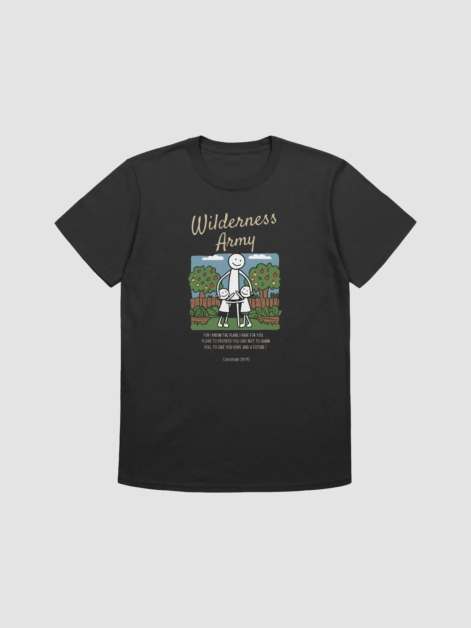 Wilderness Army God's Plan Unisex Soft-style T-Shirt product image (1)