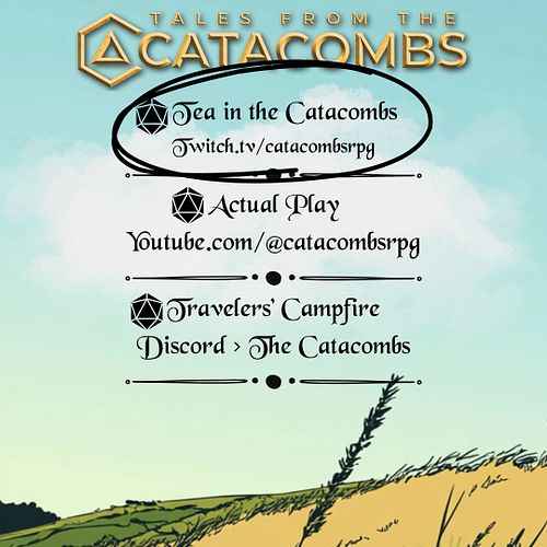 Weekend tea is steeping! We'll be around the campfire tonight 6:00pmEDT! #ttrpgcommunity #ttrpg #dnd5e #catholic #christian #...