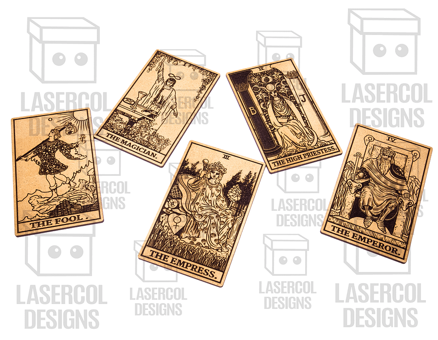 Tarot Cards (Set 1) - Laser Cut Files product image (9)