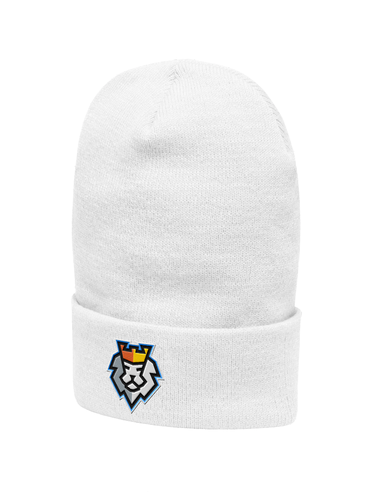 KimbaTV v2.0 White Beanie product image (2)