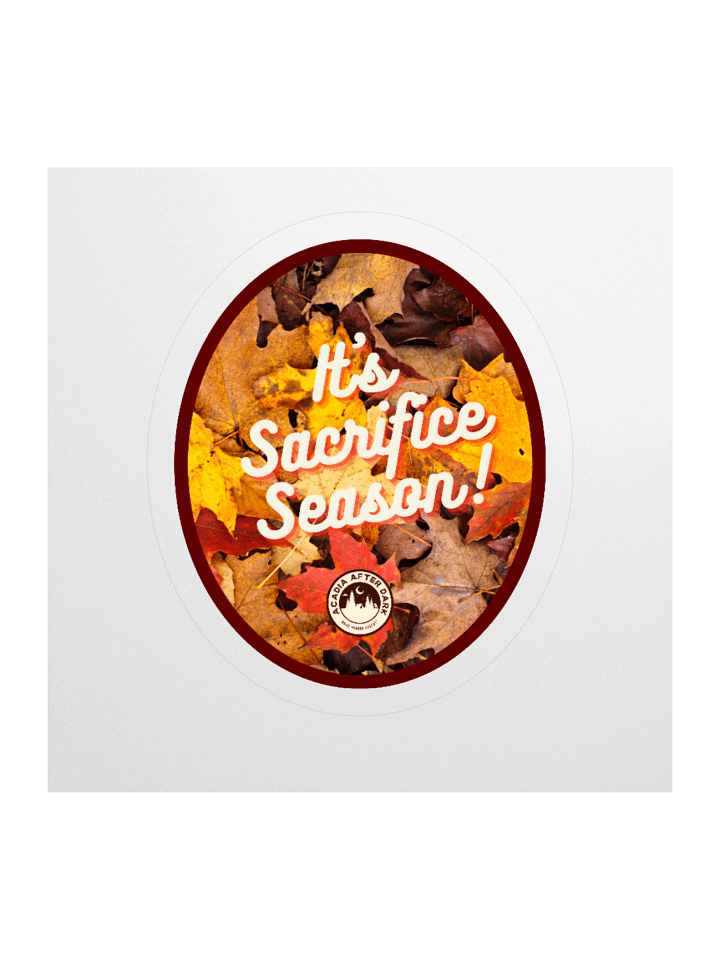 Acadia After Dark Sacrifice Season Kiss Cut Stickers product image (3)