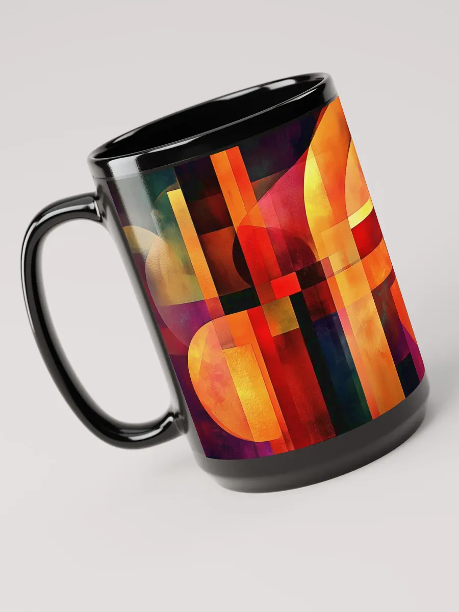 Vibrant Geometric Fusion Mug product image (3)