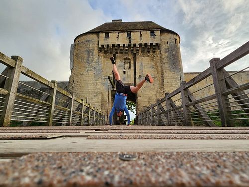 Château de Caen.

It was built by William the Conqueror around 1060 in Caen, Normandy, before his conquest of England. It's o...