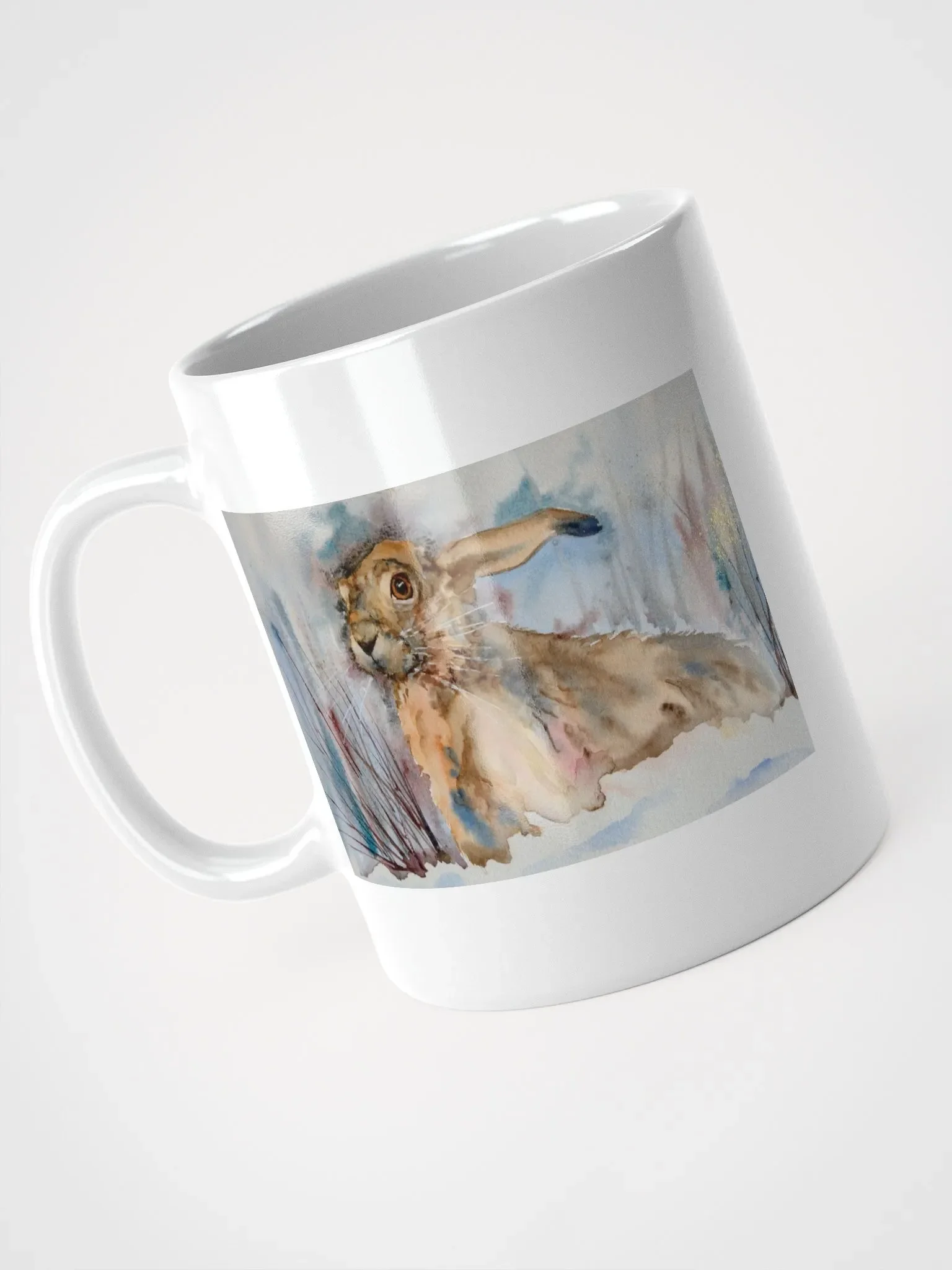 Snowy Hare Mug product image (8)