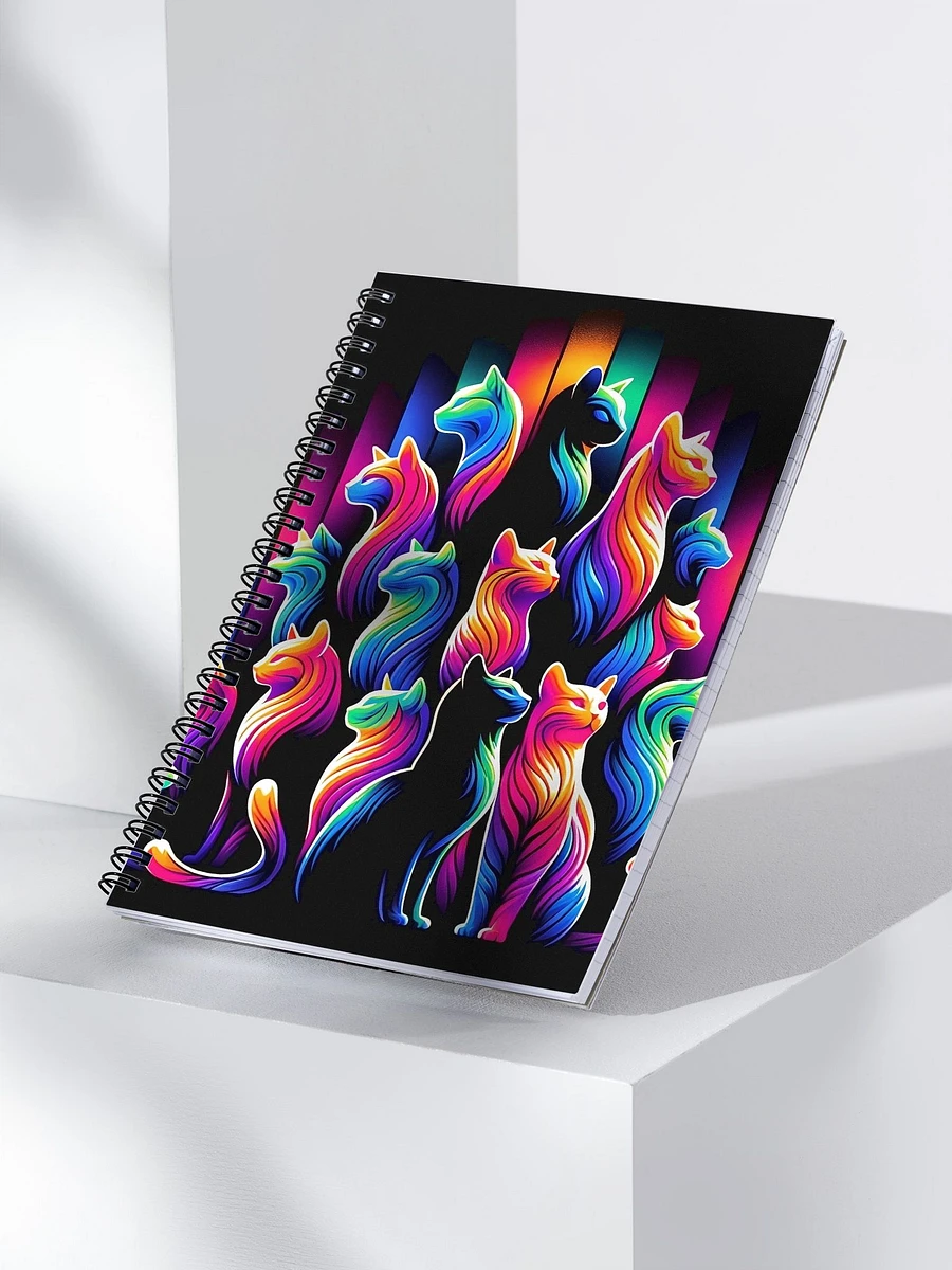 Spiral Notebook: Cat Pyramid product image (3)