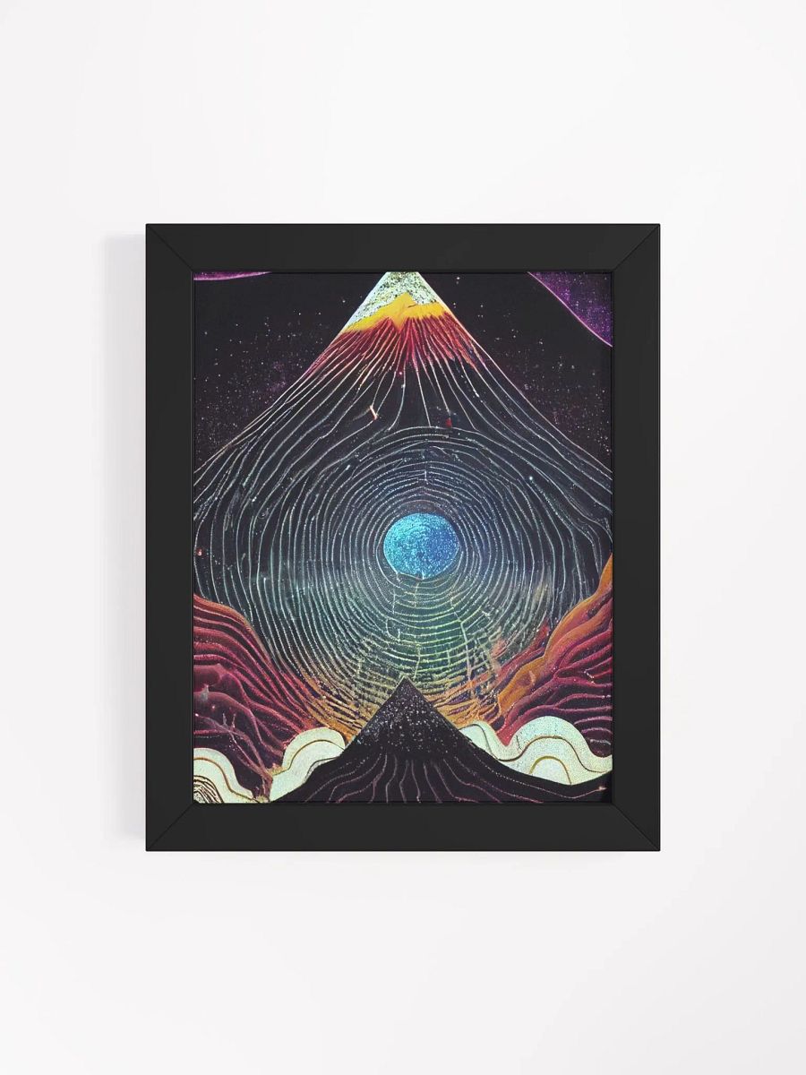 Vibrant Ayous Wood Framed Matte Poster product image (20)