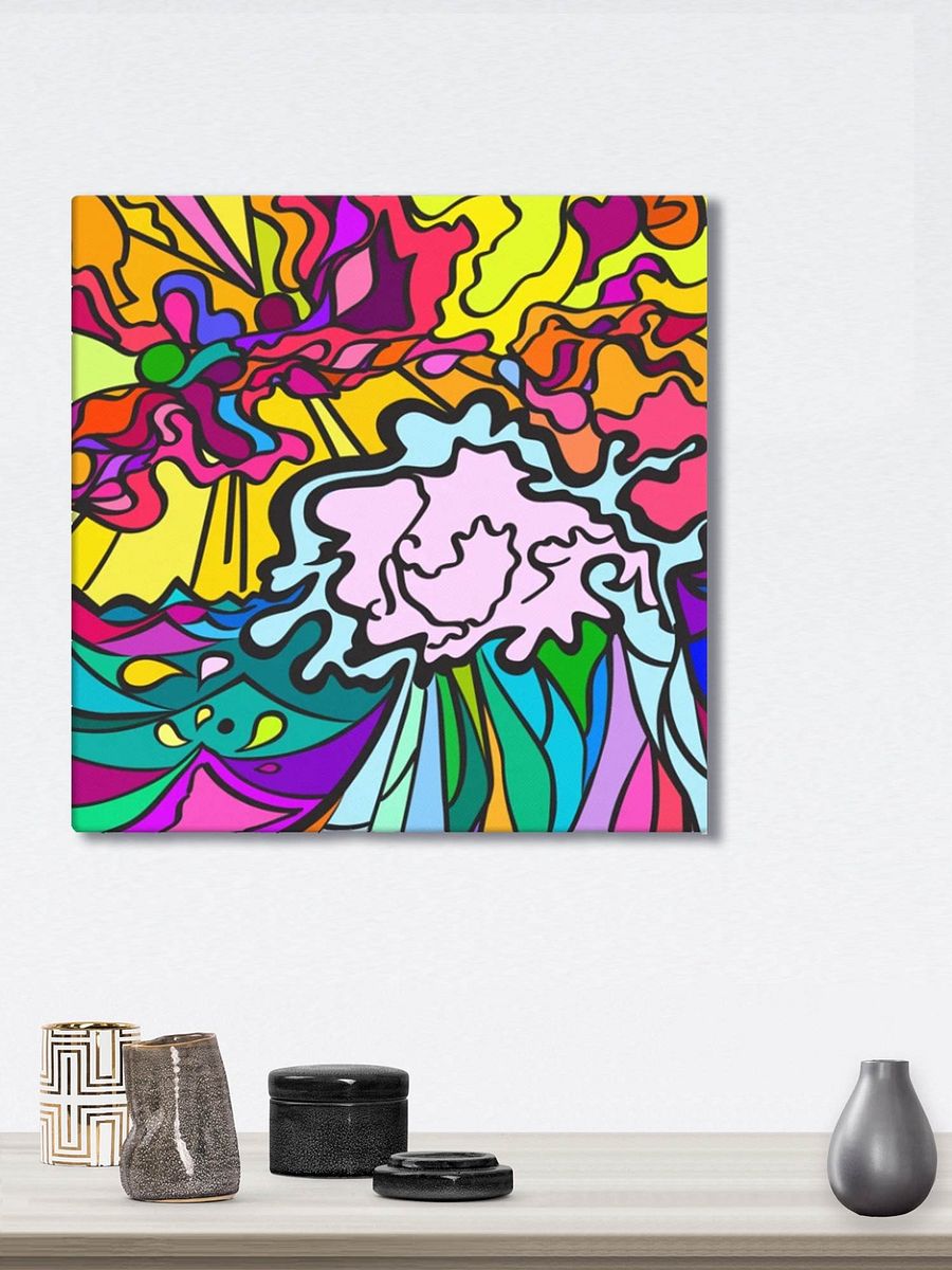 Wave at Sunset - Vibrant Expressions Canvas Collection product image (44)