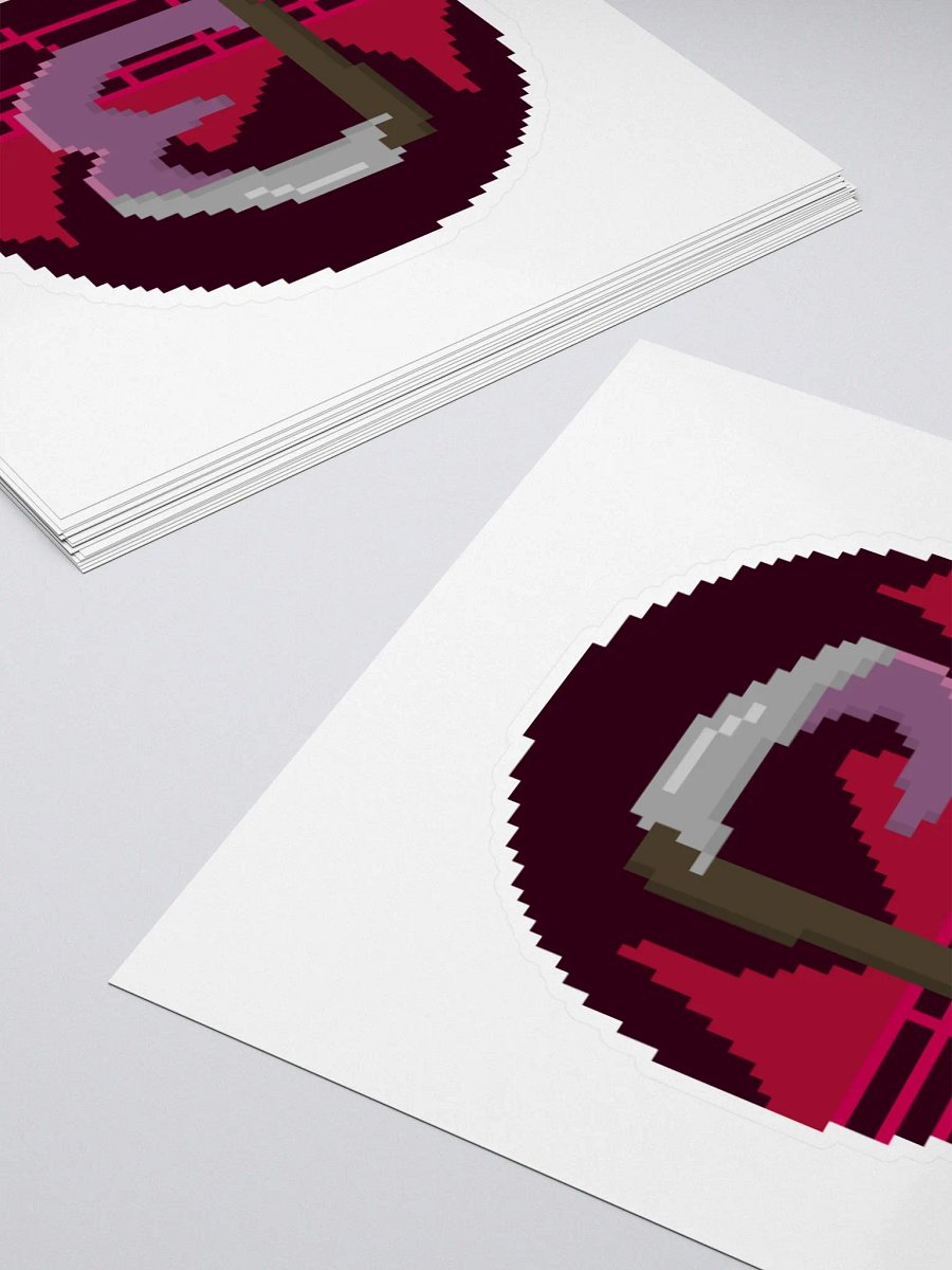 Scythe Harbingerofbeth Logo Sticker designed by Cassafrassarole product image (12)