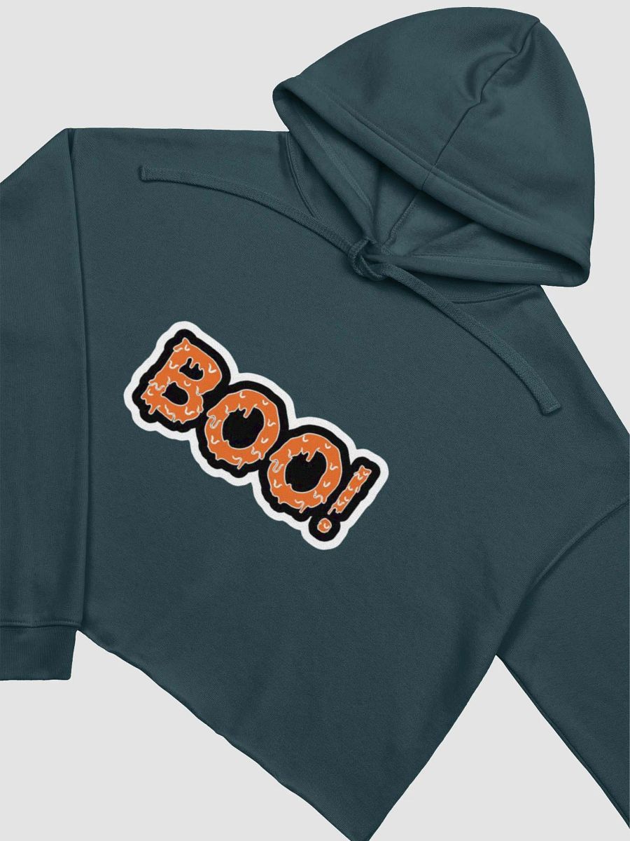 Midnight Cat Halloween Crop Hoodie product image (15)