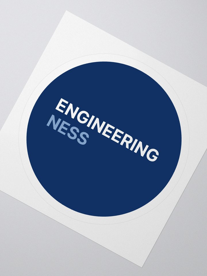 Engineeringness Official Logo - Sticker product image (5)