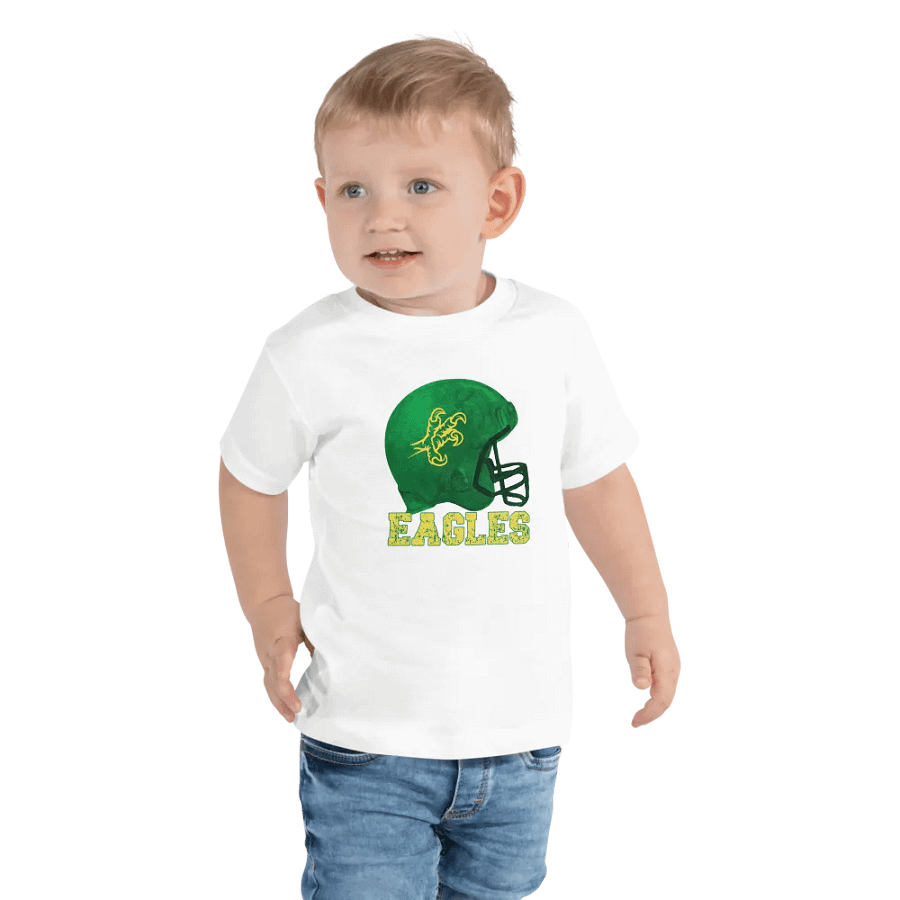 Toddler Boys Eagles Bulldogs Football T-Shirt (Homemade) product image (2)