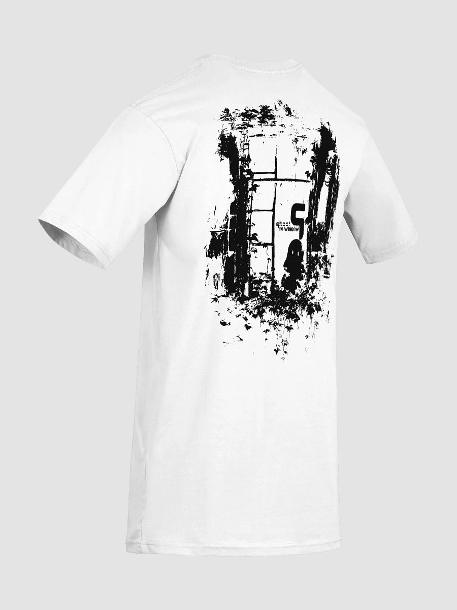 Ghost Window T-Shirt (Black on White) product image (9)