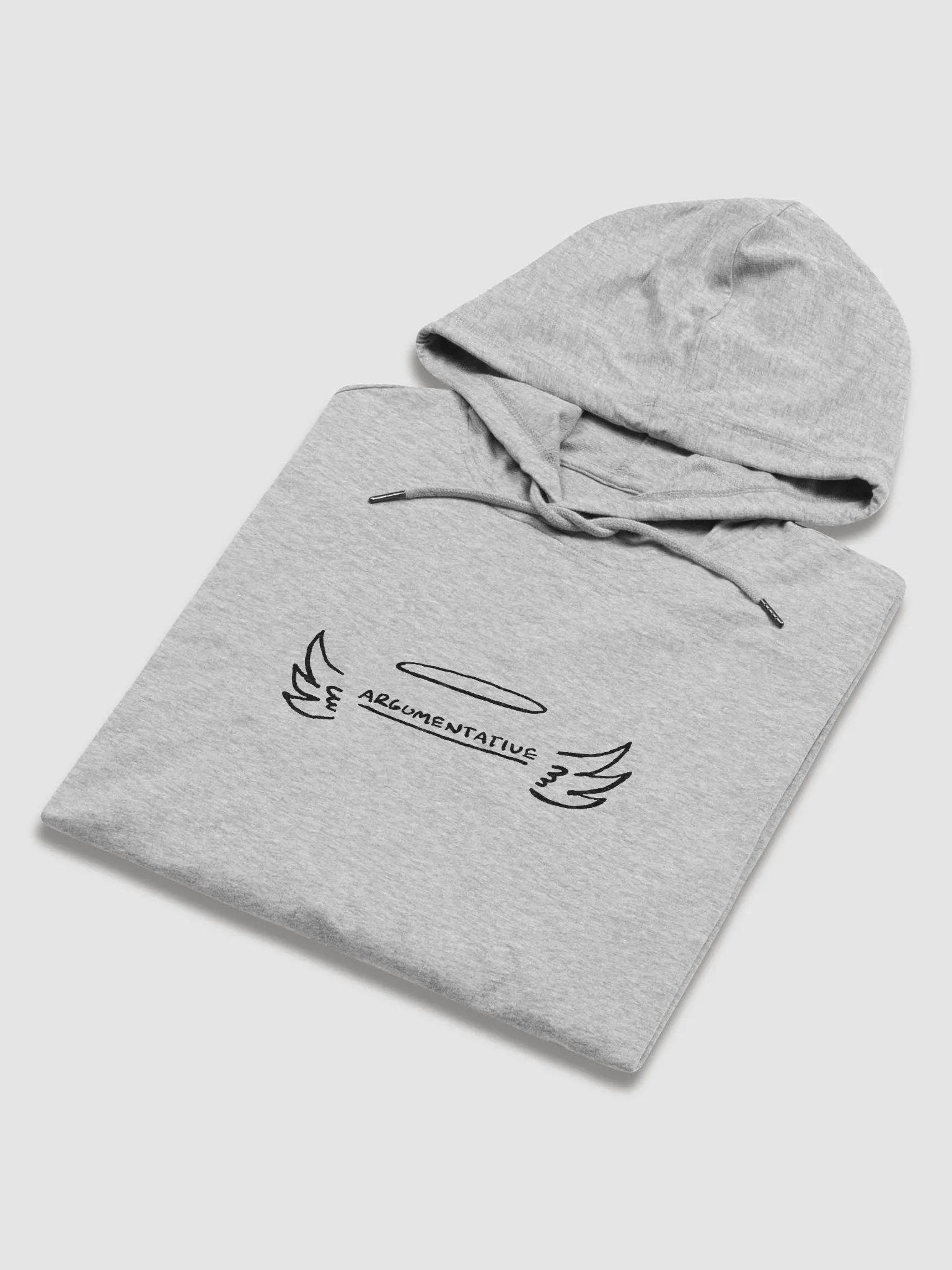 ANGELIC printed unisex lightweight hoodie product image (6)