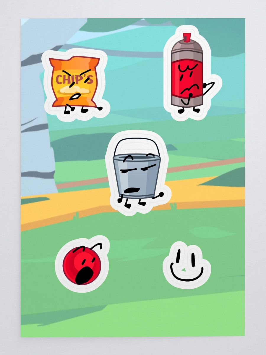 OL Cast Sticker Sheet product image (3)