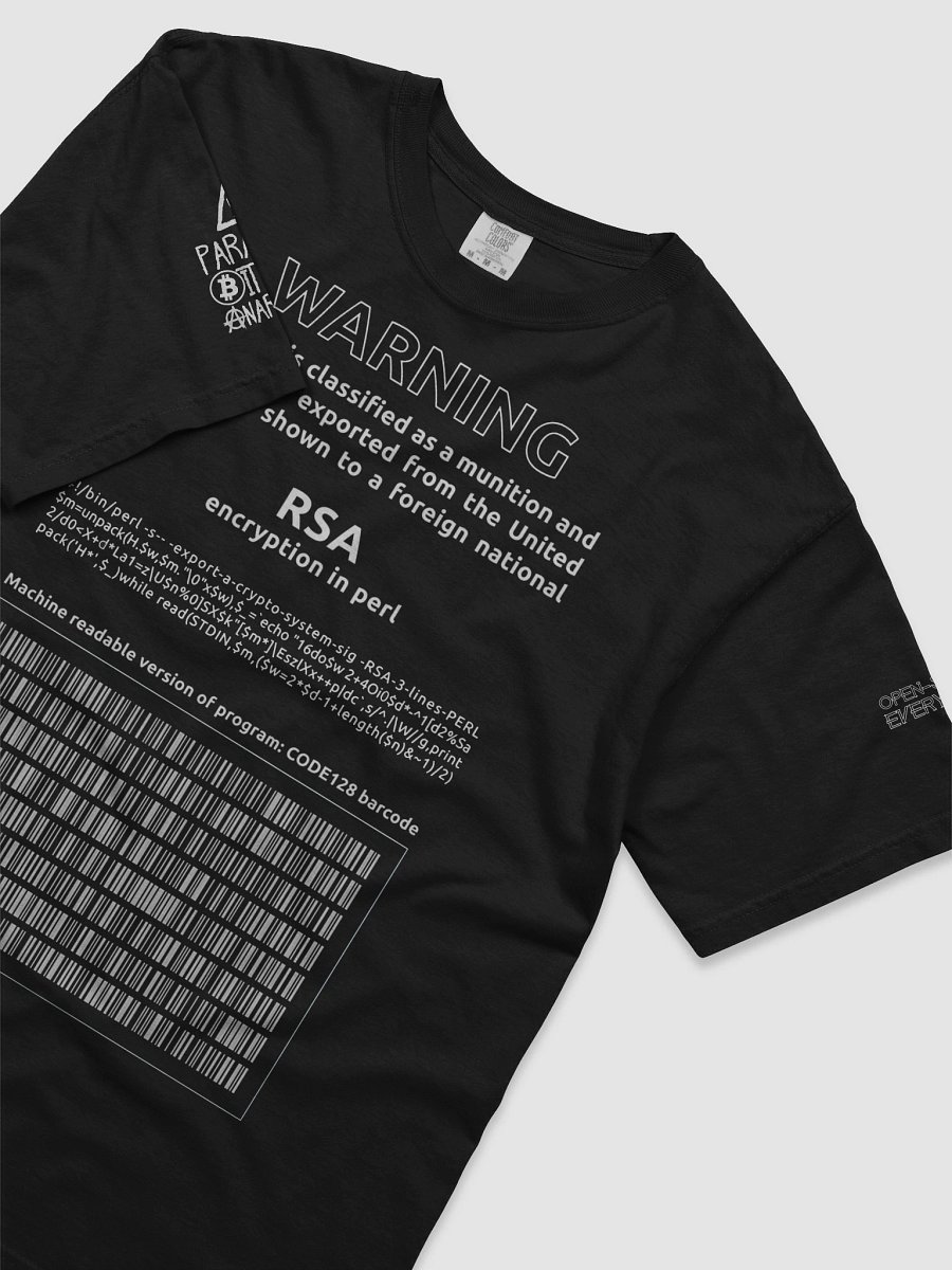 RSA Munitions T-Shirt - From OG Adam Back product image (5)