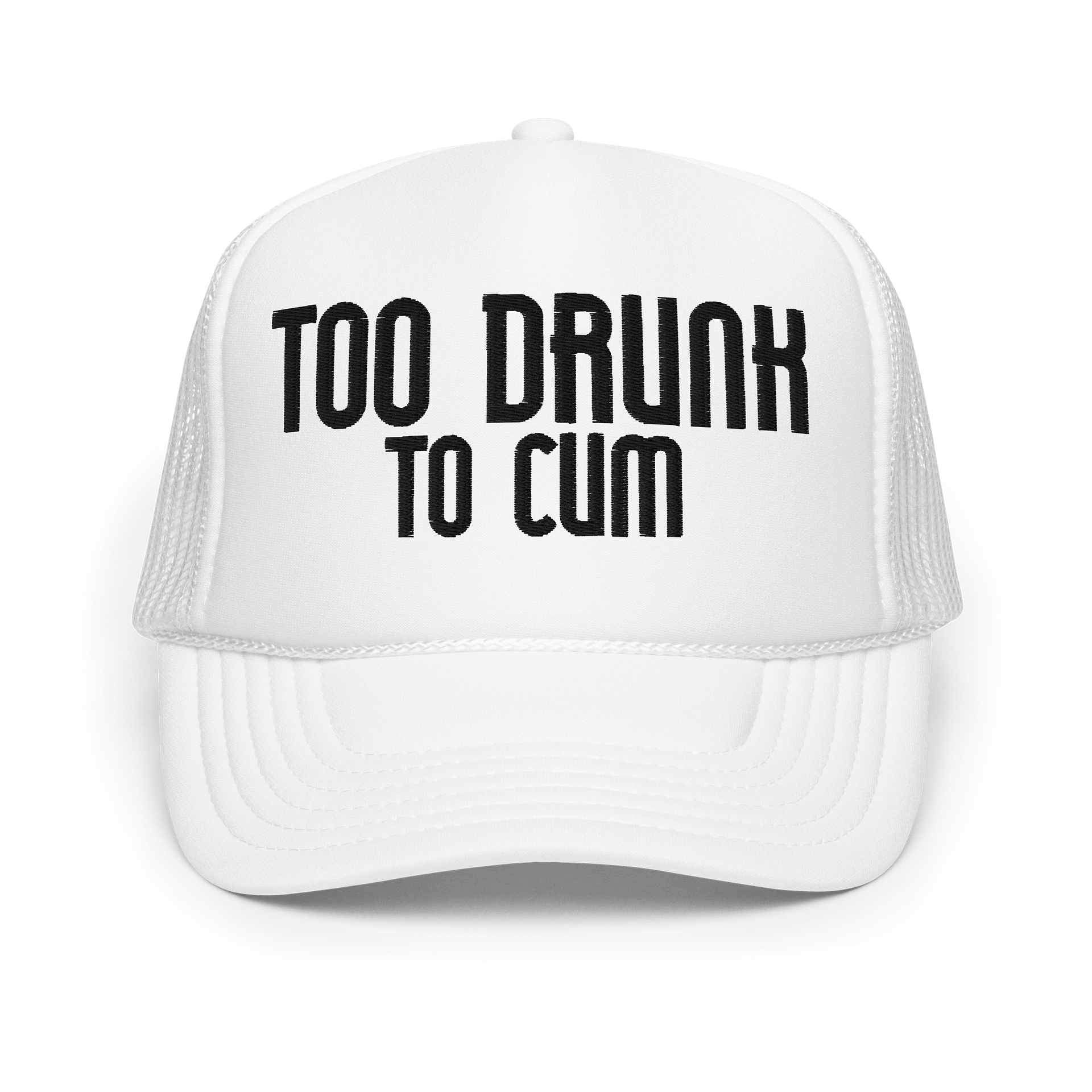 TOO DRUNK Foam Trucker Hat product image (7)