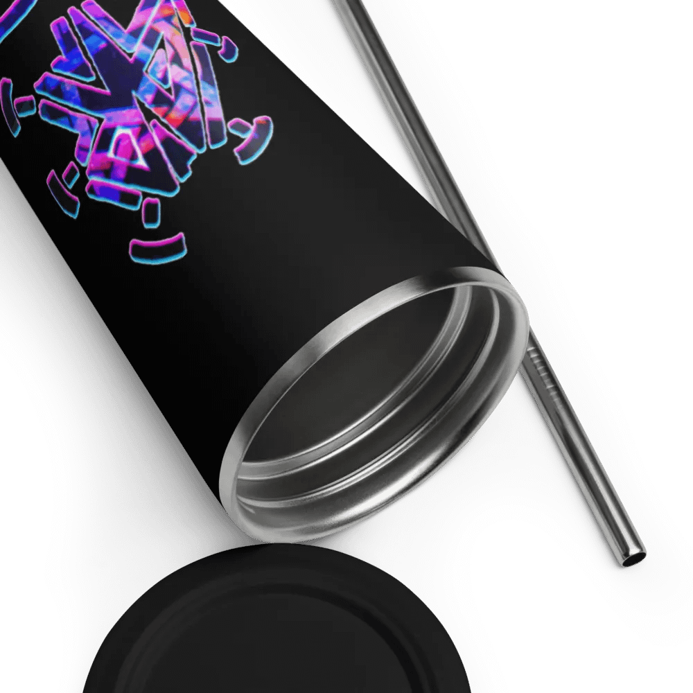 AR LOGO insulated cup with straw product image (12)