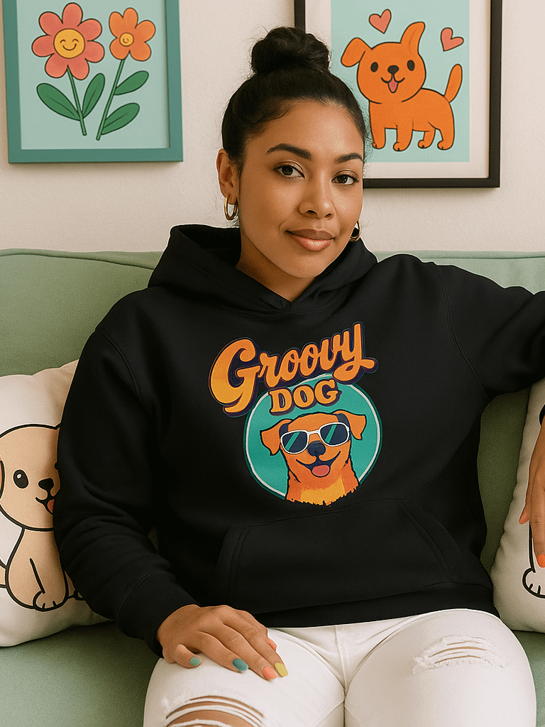 GROOVY DOG Hoodie product image (1)