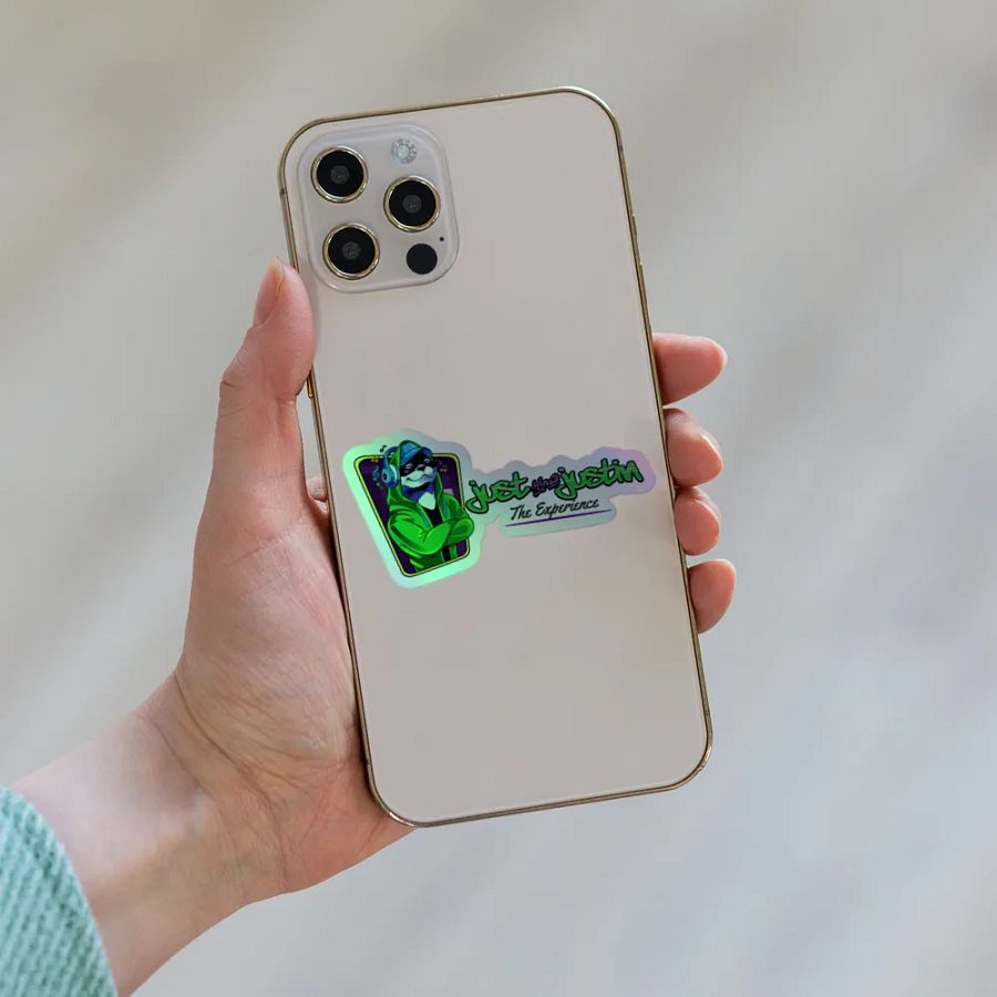 JustTheJustin (OG Holographic Sticker) product image (6)