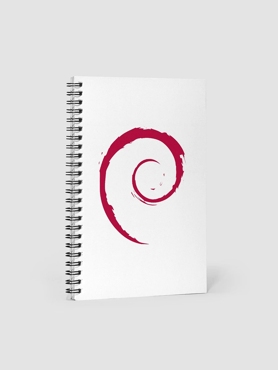 Debian Spiral Notebook product image (4)