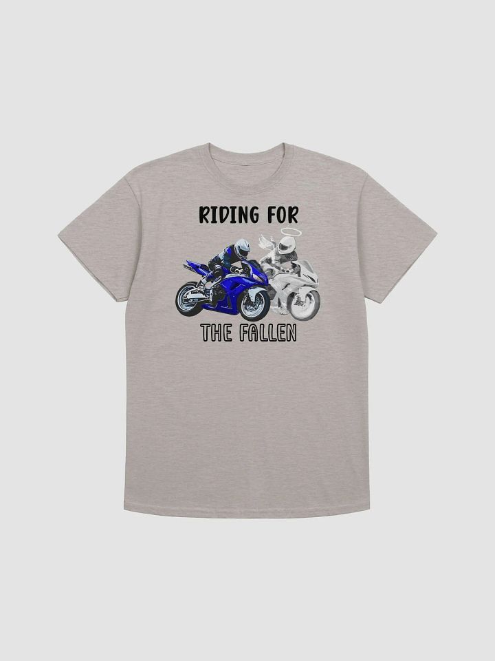 Riding For The Fallen (blue bike) T-Shirt product image (38)