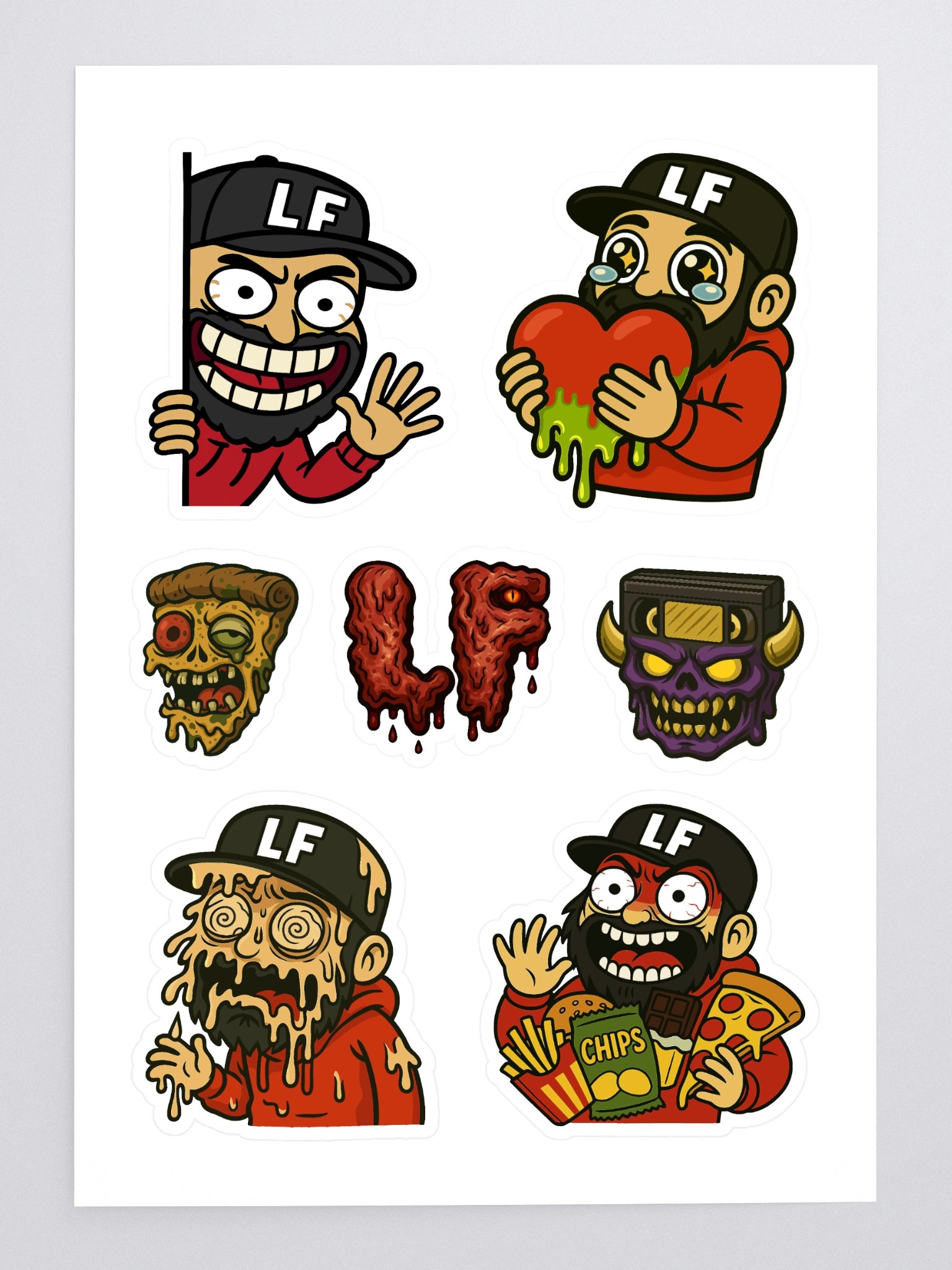 The Loud Sticker Pack product image (3)