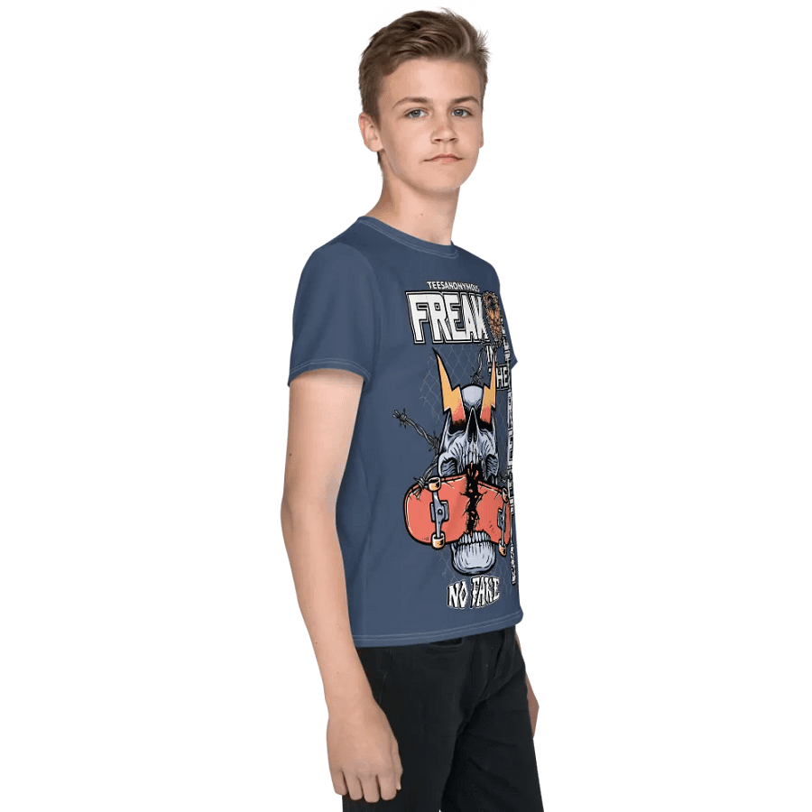 Youth Graphic Tee - Freak in the Streets V14 product image (6)