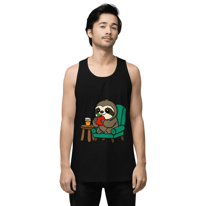 Mens Tank top - Eating product image (8)