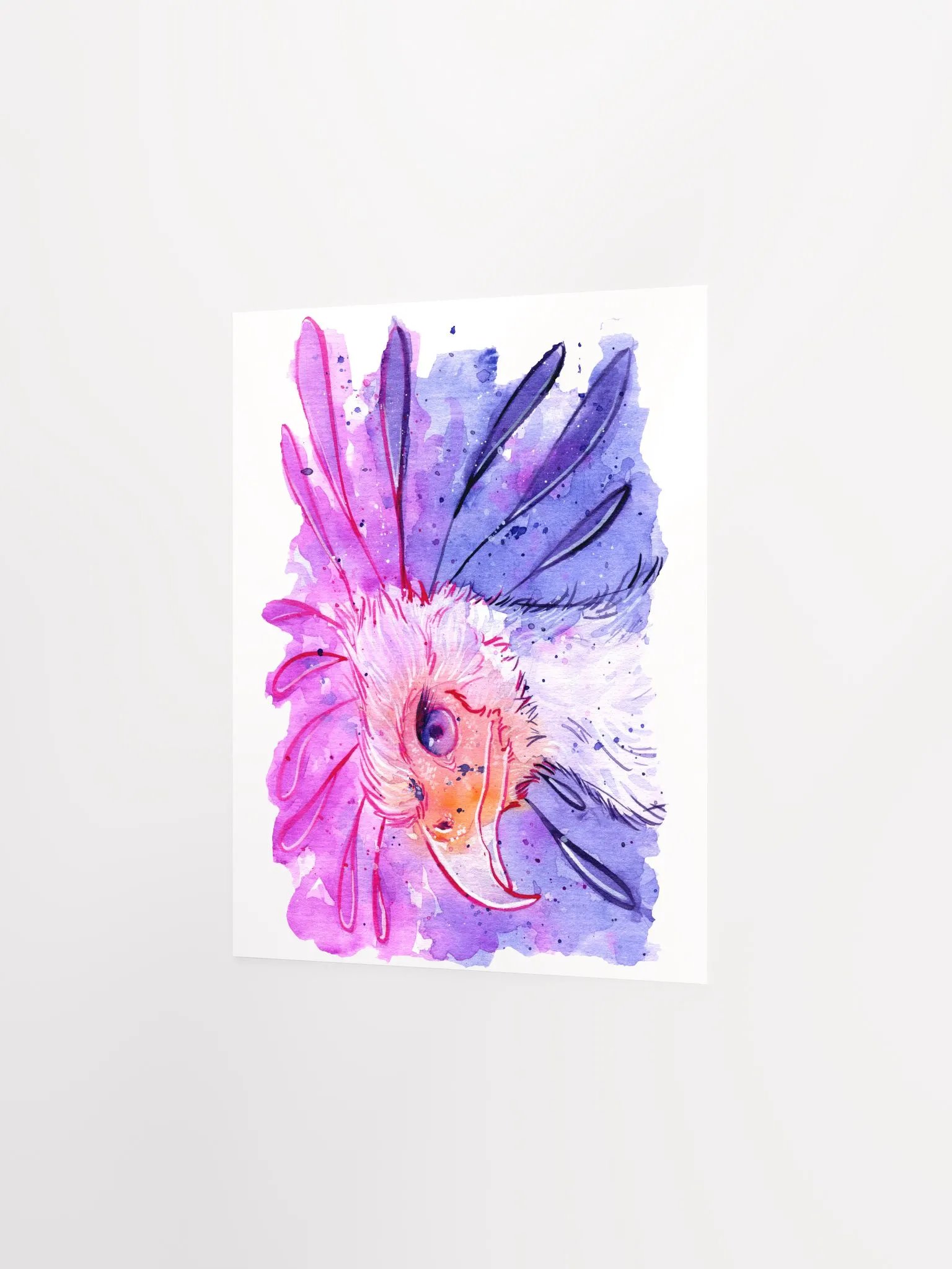 Secretary Bird Watercolor product image (2)