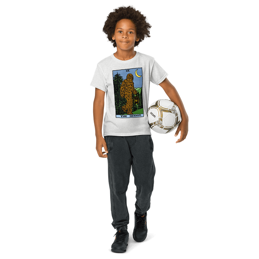 Bigfoot Hermit Tarot Card Kid Shirt product image (73)