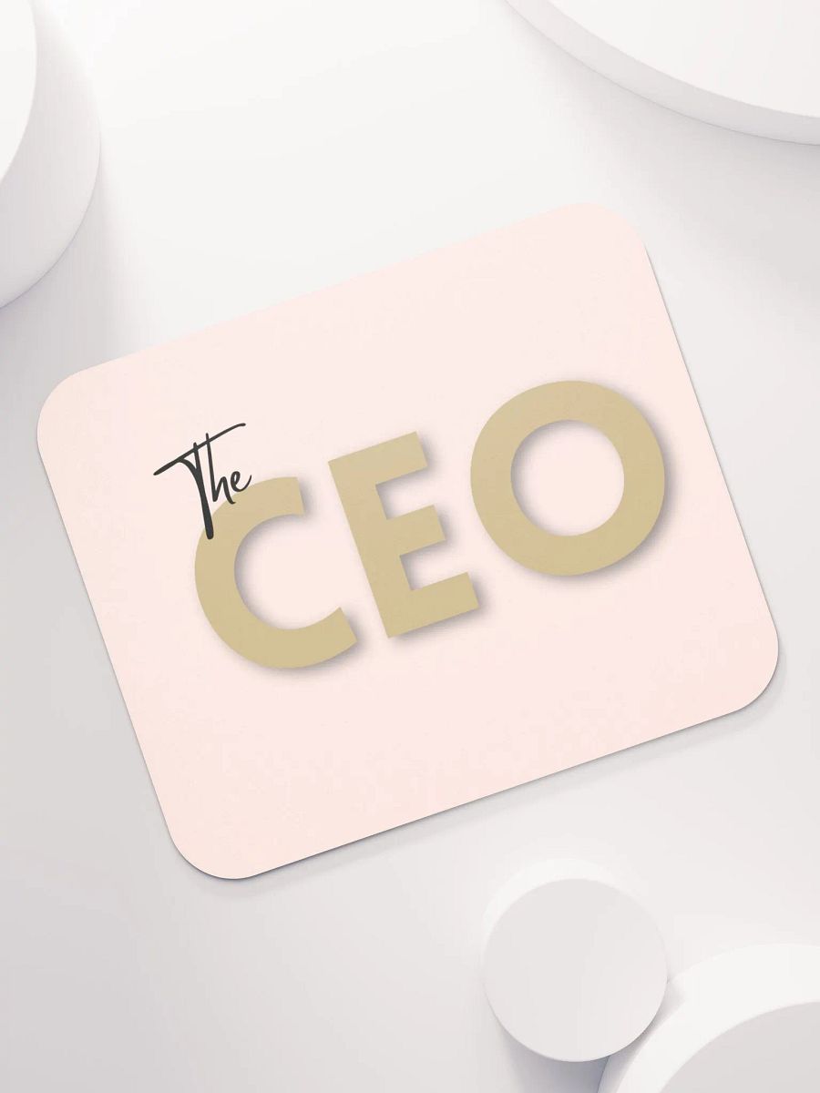 The CEO Mouse Pad - Blush product image (7)