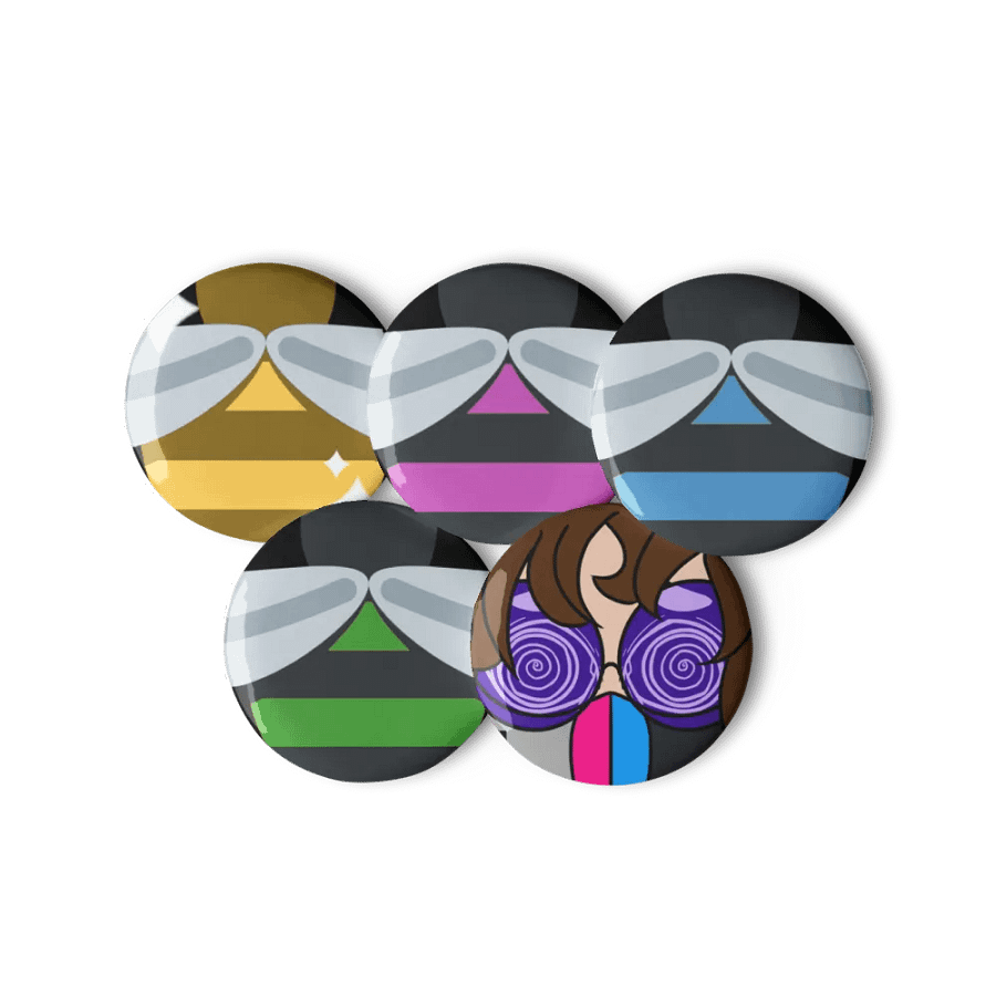 Angry Bees - Pin Set product image (11)