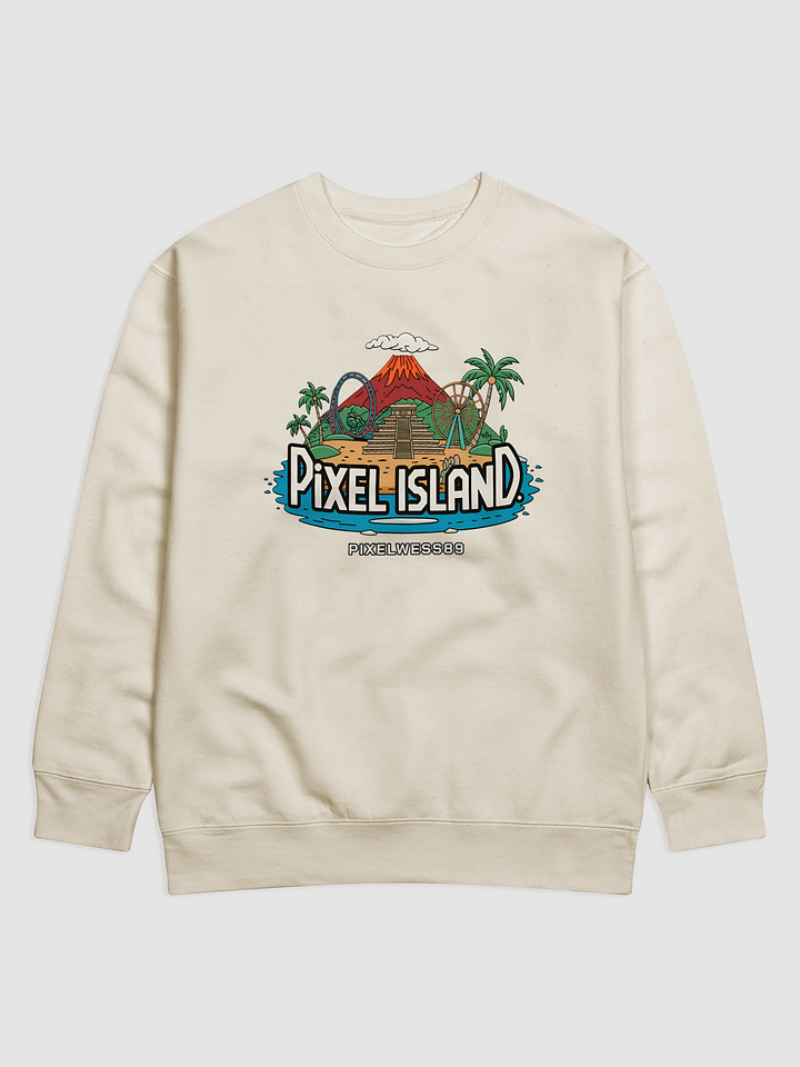 Pixel Island - Premium Sweatshirt product image (1)