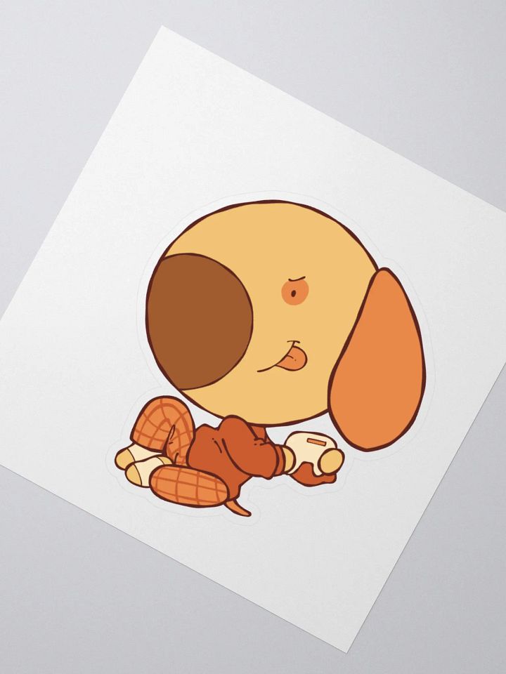 Gamer Dog Sticker product image (2)