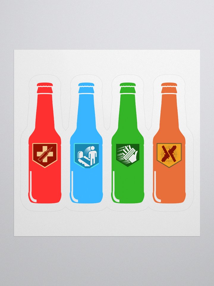 Zombies Perk-a-Cola Sticker Set product image (2)