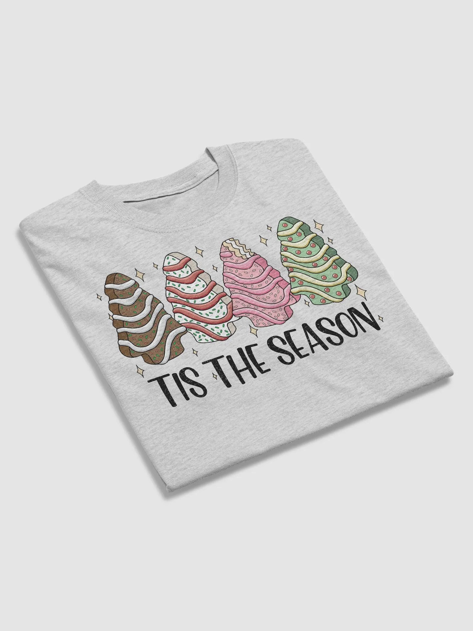 TIS THE SEASON CAKE T-SHIRT product image (35)