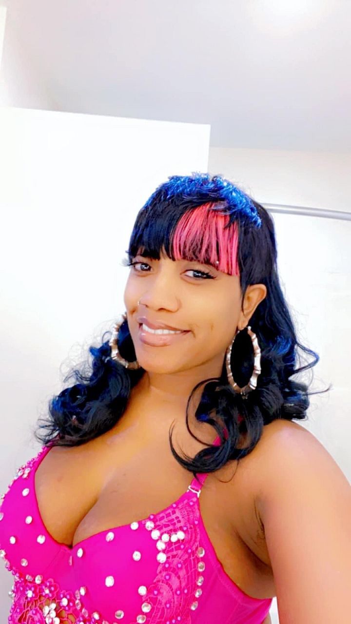Pink and black Mullet Handmade product image (1)