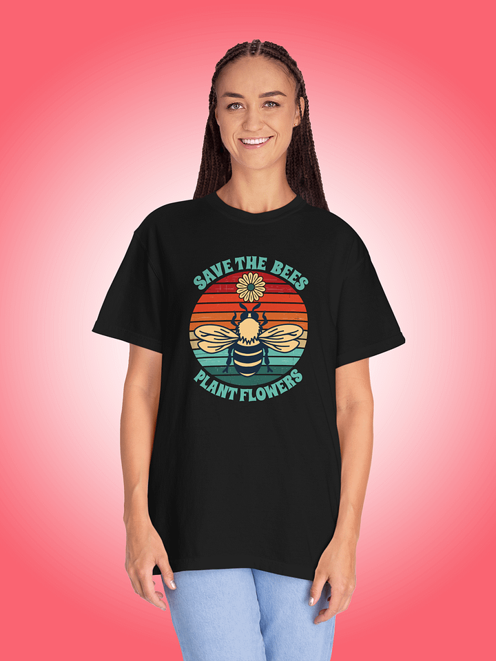 Retro Sunset Save The Bees Plant Flowers product image (1)