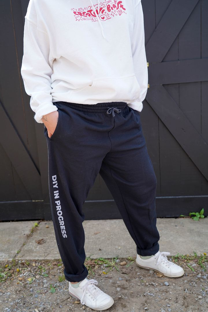 DIY IN PROGRESS - SWEATPANTS product image (1)